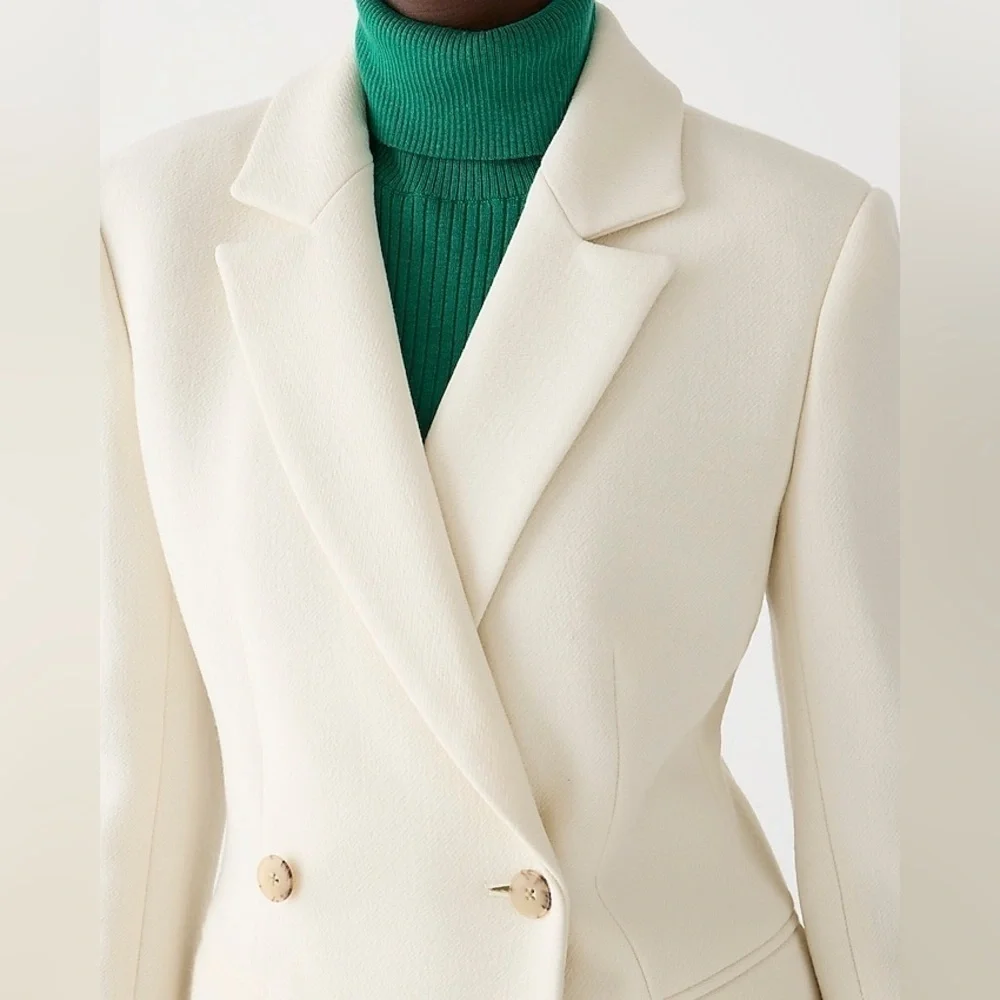 J Crew Evening blazer-jacket in Italian double-cloth wool blend BM426